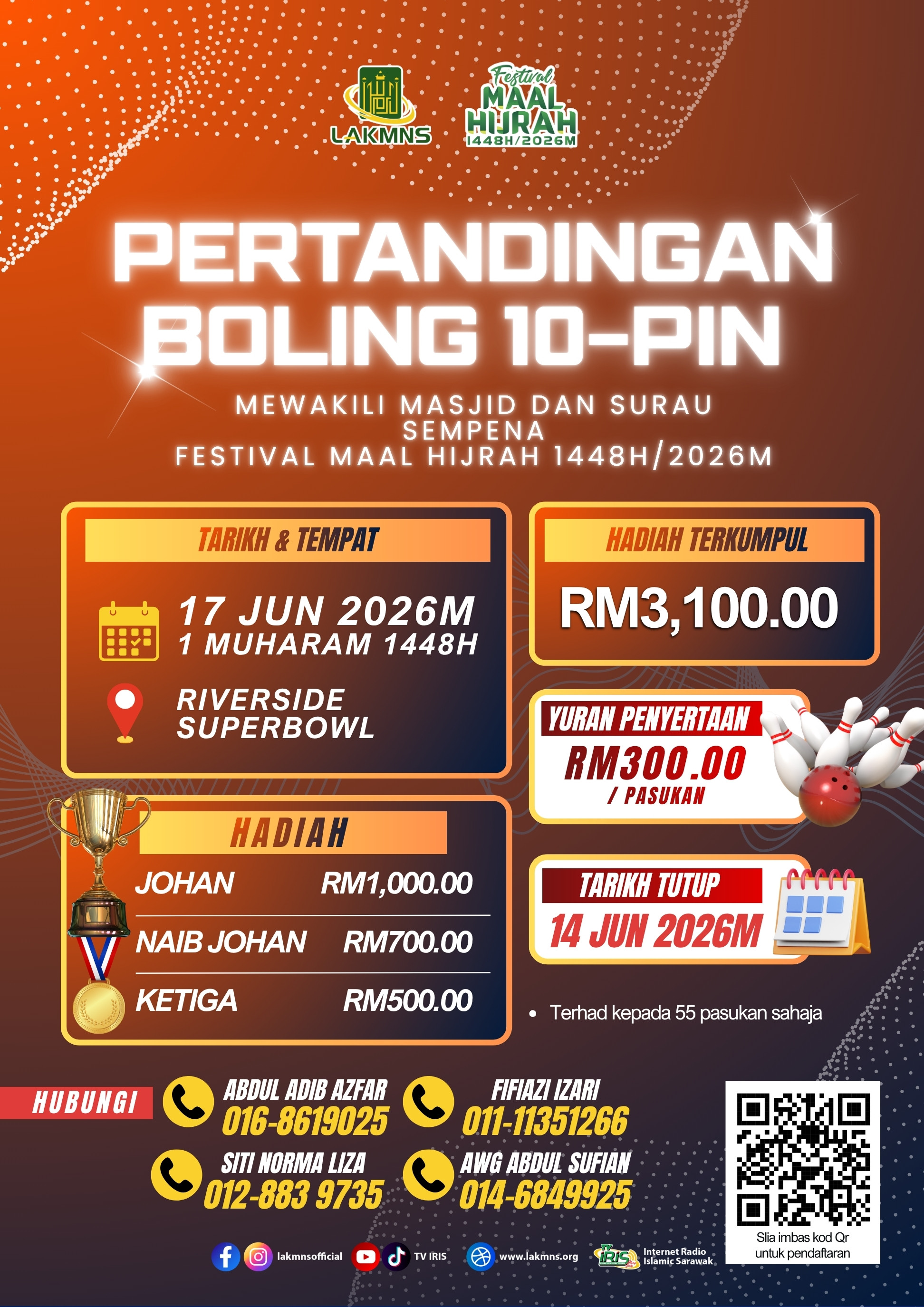 Pertandingan Ten Pin Bowling