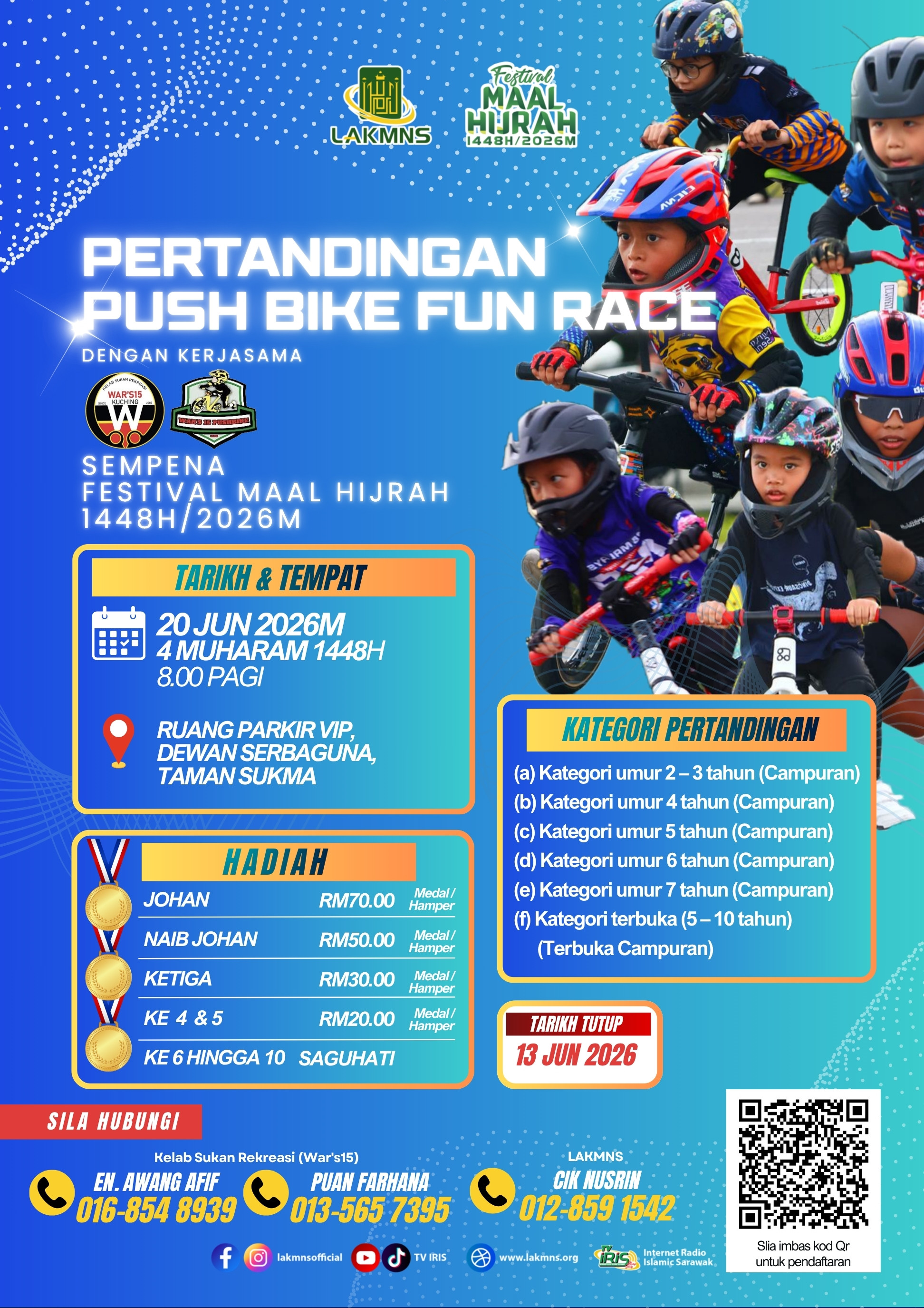 Pertandingan Push Bike