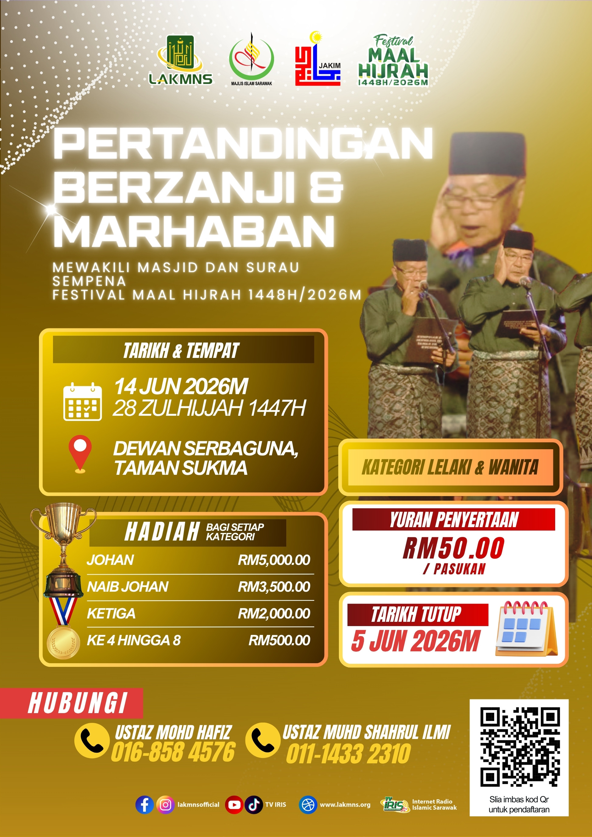 Pertandingan Berzanji dan Marhaban