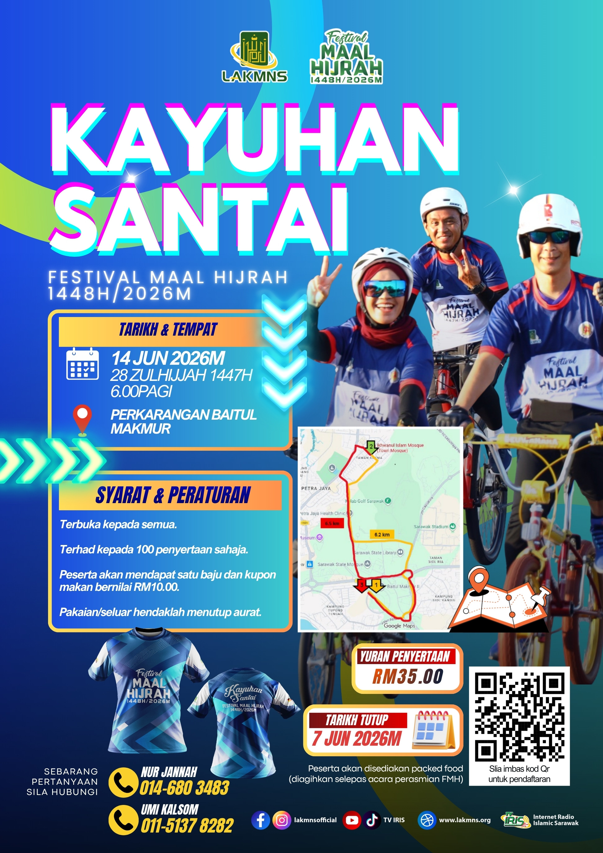 Kayuhan Santai